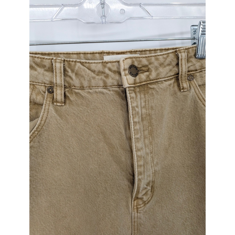 Rollas Dusters Jeans Women 29 Tan High Rise Slim Denim Ankle Earthy Casual Boho - Picture 2 of 9